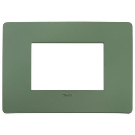 Vimar Plana 3-Module Cover Plate, 120 x 80 mm, IP00, Clamp Mounting — Quality Boat Parts