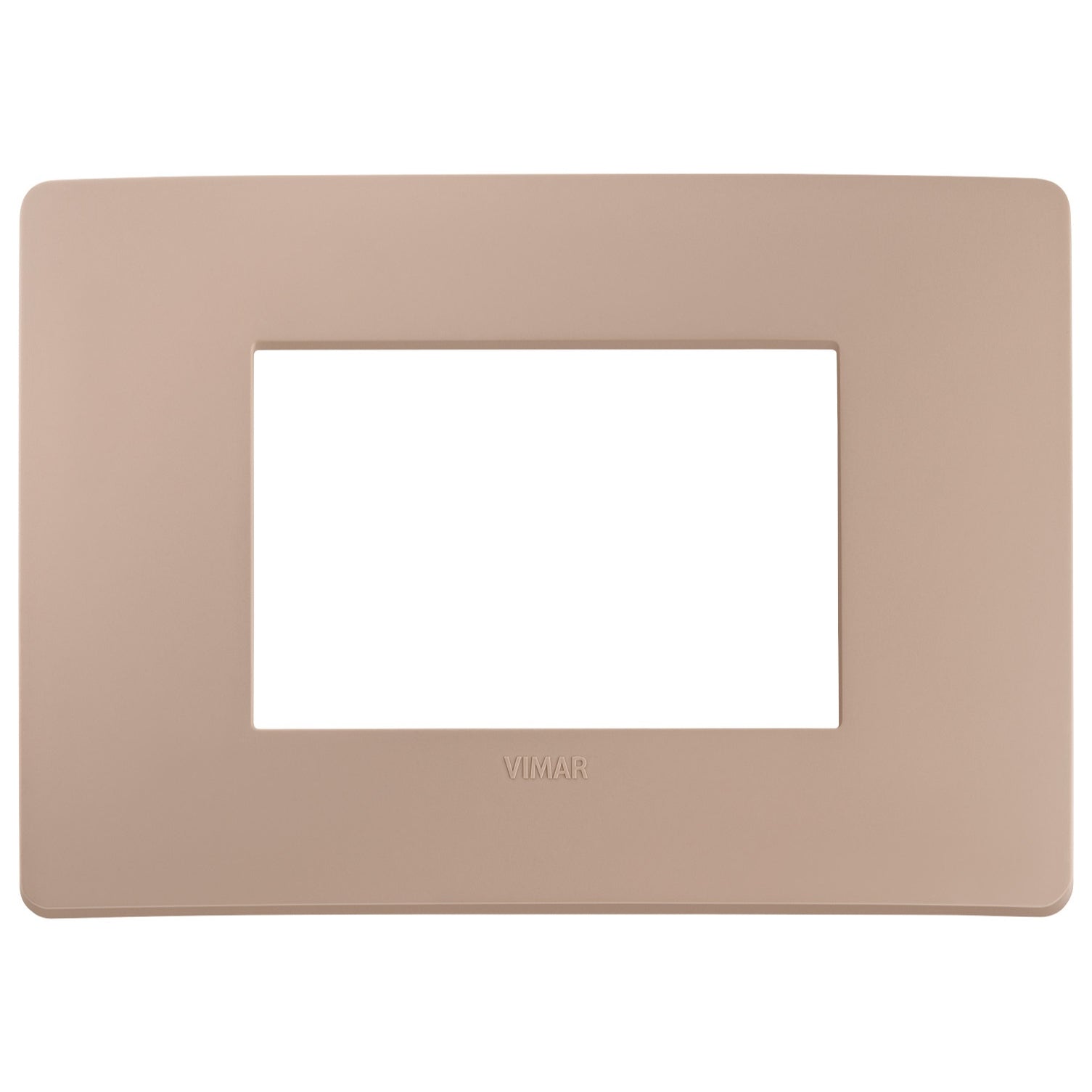 Vimar Plana 3-Module Cover Plate, 120 x 80 mm, IP00, Clamp Mounting — Quality Boat Parts