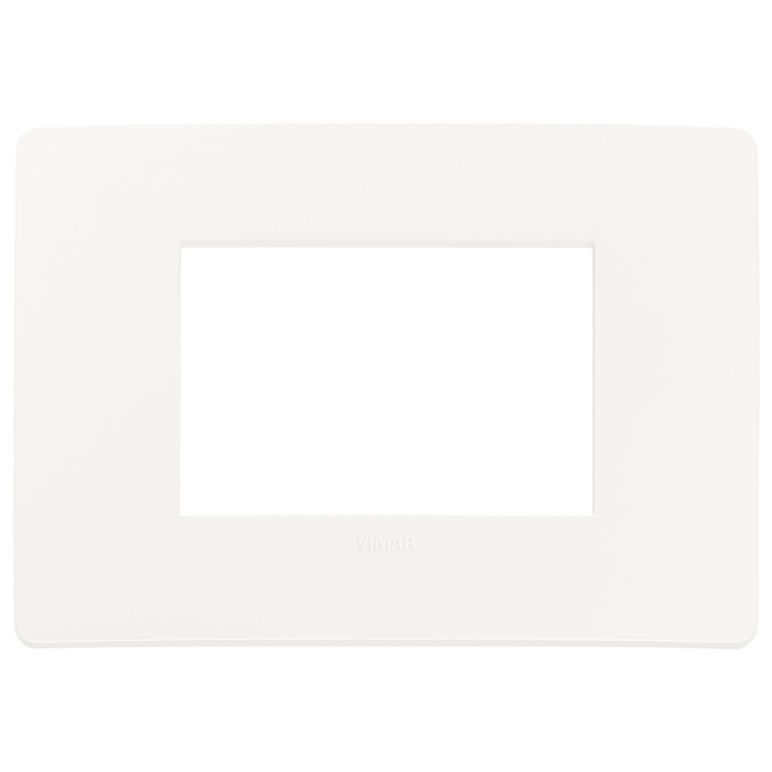 Vimar Plana 3-Module Cover Plate, 120 x 80 mm, IP00, Clamp Mounting — Quality Boat Parts