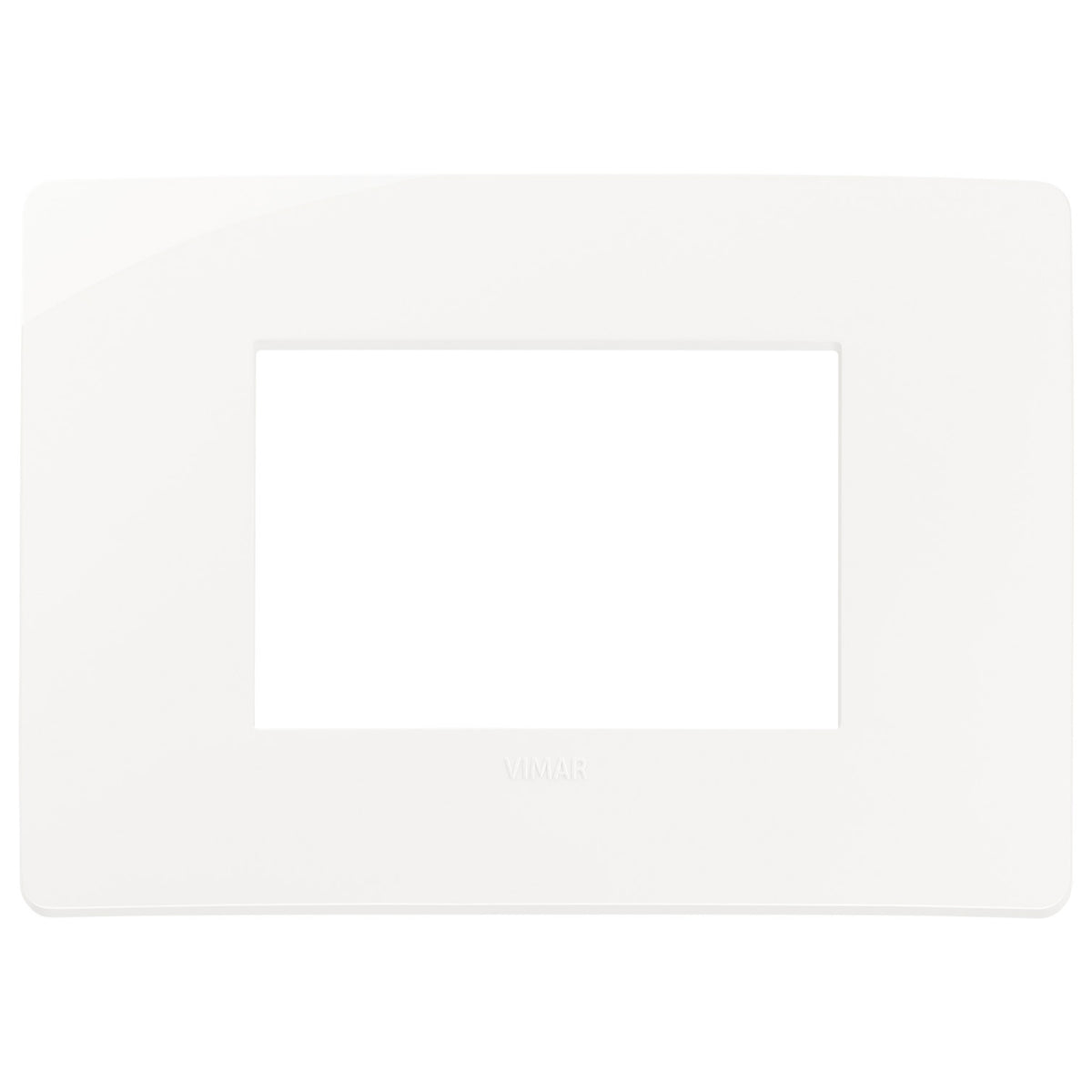 Vimar Plana 3-Module Cover Plate, 120 x 80 mm, IP00, Clamp Mounting — Quality Boat Parts
