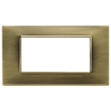 Vimar Plana 4-Module Cover Plate — Quality Boat Parts