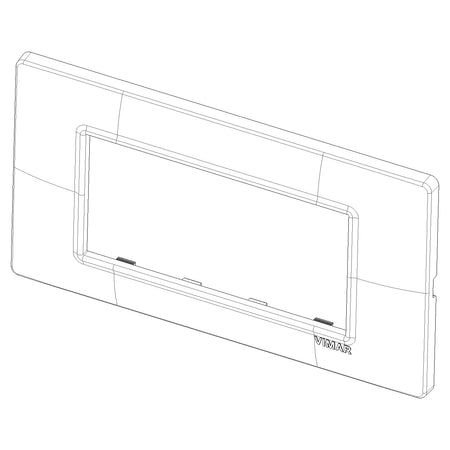 Vimar Plana 4-Module Cover Plate — Quality Boat Parts