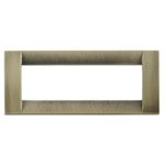 Vimar Idea Classica Cover Plate, 6-Module, Clamp Mounting, Horizontal or Vertical Mount — Quality Boat Parts