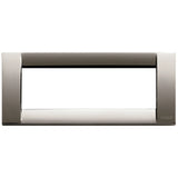 Vimar Idea Classica Cover Plate, 6-Module, Clamp Mounting, Horizontal or Vertical Mount — Quality Boat Parts