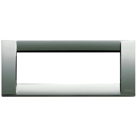 Vimar Idea Classica Cover Plate, 6-Module, Clamp Mounting, Horizontal or Vertical Mount — Quality Boat Parts