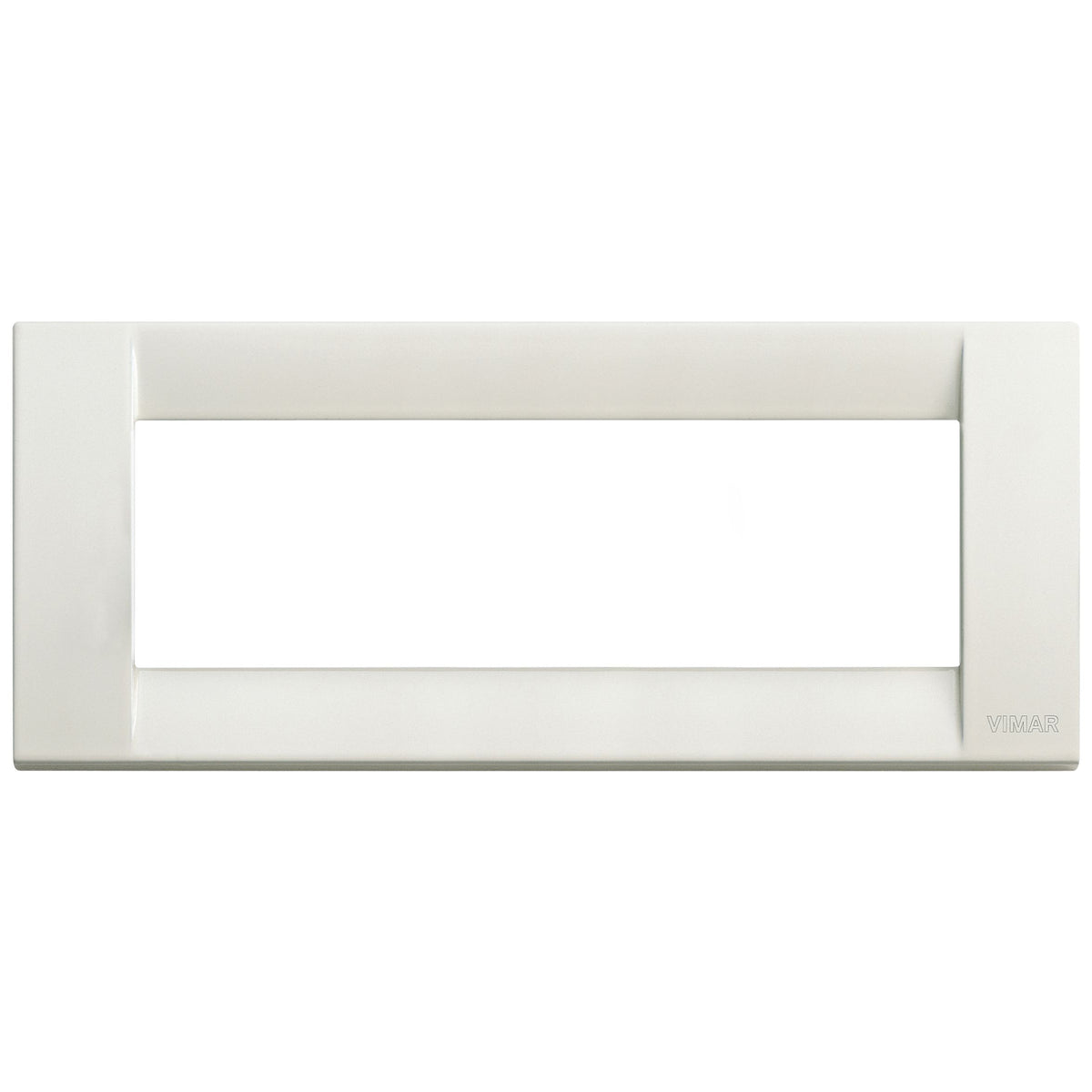 Vimar Idea Classica Cover Plate, 6-Module, Clamp Mounting, Horizontal or Vertical Mount — Quality Boat Parts