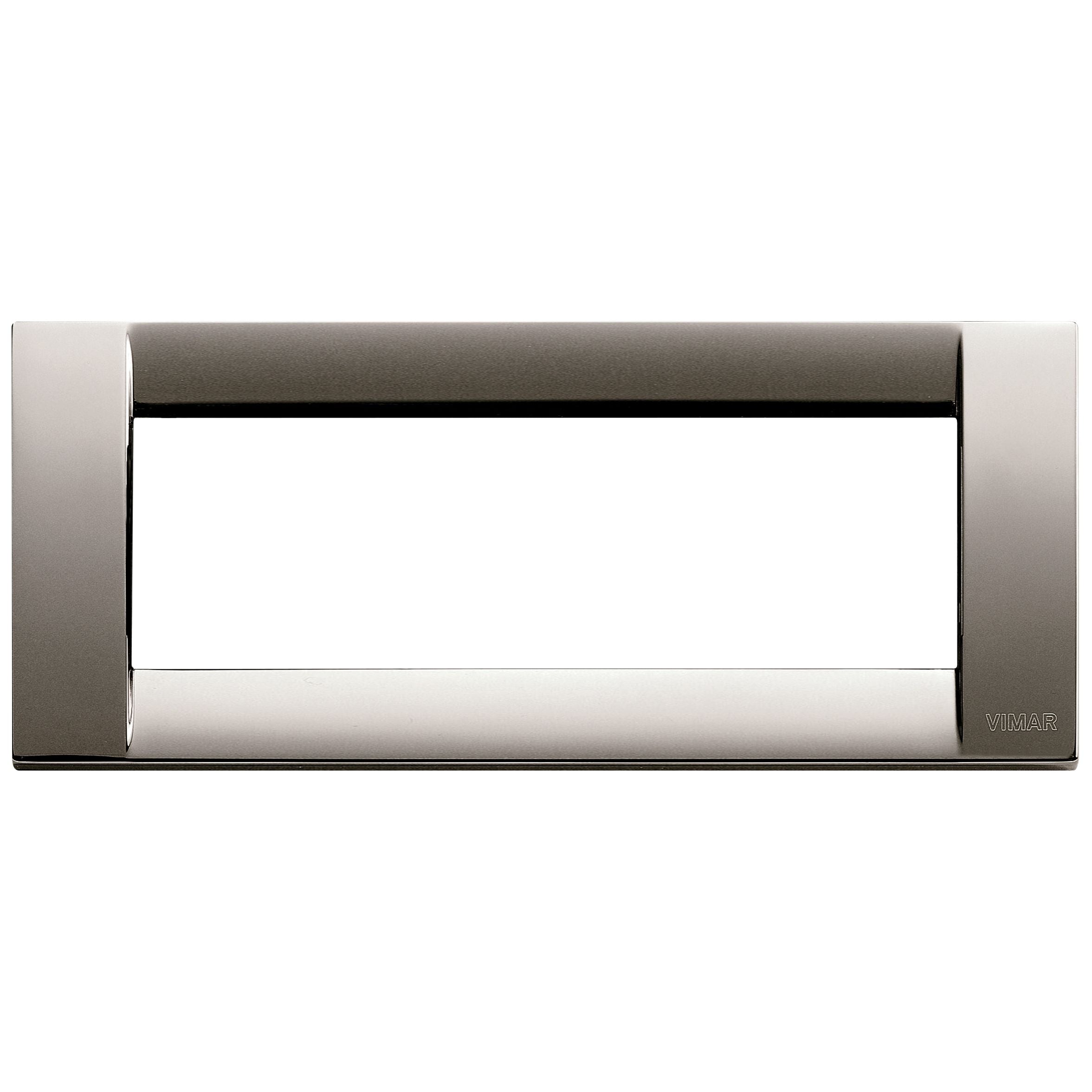 Vimar Idea Classica Cover Plate, 6-Module, Clamp Mounting, Horizontal or Vertical Mount — Quality Boat Parts