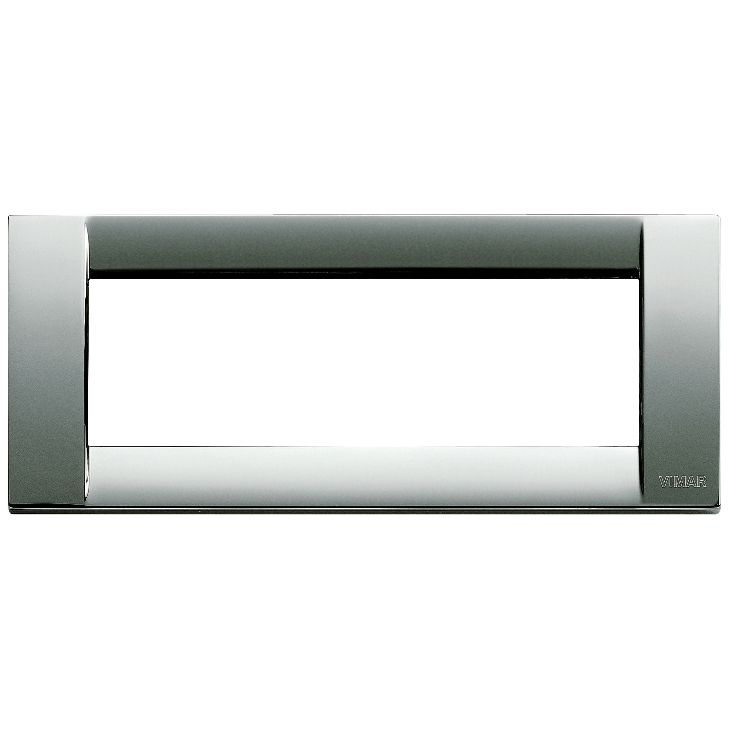 Vimar Idea Classica Cover Plate, 6-Module, Clamp Mounting, Horizontal or Vertical Mount — Quality Boat Parts