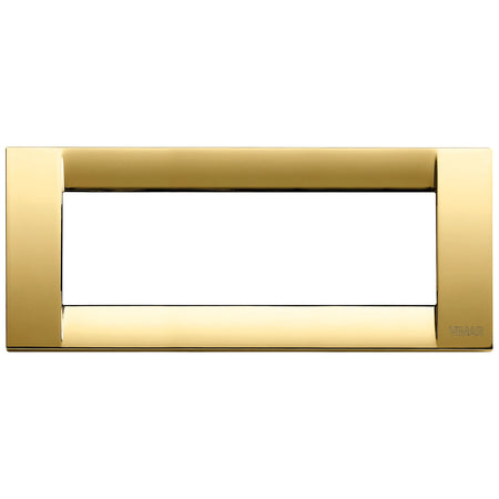 Vimar Idea Classica Cover Plate, 6-Module, Clamp Mounting, Horizontal or Vertical Mount — Quality Boat Parts