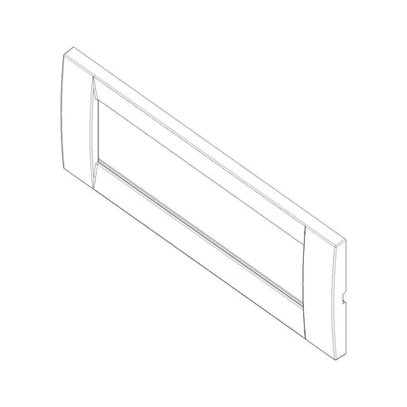 Vimar Idea Classica Cover Plate, 6-Module, Clamp Mounting, Horizontal or Vertical Mount — Quality Boat Parts
