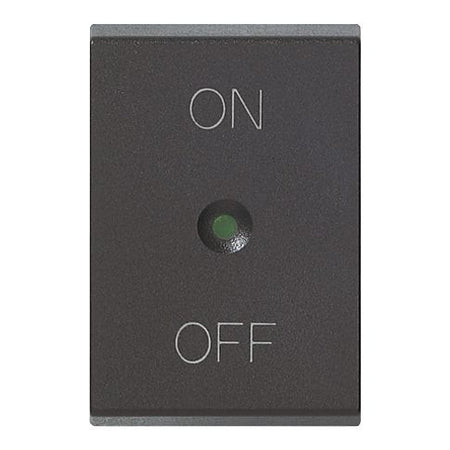 Vimar Idea Interchangeable 1-Module Button, Thermoplastic, Matt — Quality Boat Parts