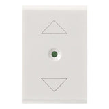 Vimar Idea Interchangeable 1-Module Button, Thermoplastic, Matt — Quality Boat Parts