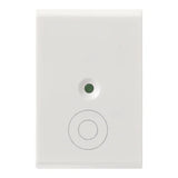 Vimar Idea Interchangeable 1-Module Button, Thermoplastic, Matt — Quality Boat Parts