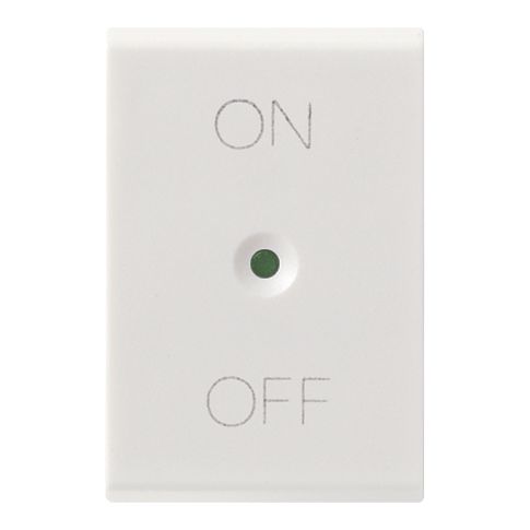 Vimar Idea Interchangeable 1-Module Button, Thermoplastic, Matt — Quality Boat Parts