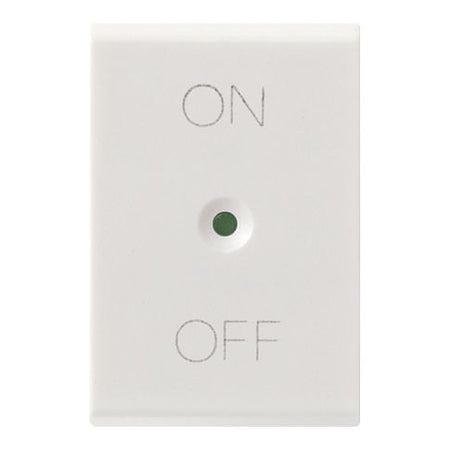Vimar Idea Interchangeable 1-Module Button, Thermoplastic, Matt — Quality Boat Parts