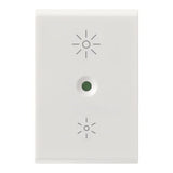 Vimar Idea Interchangeable 1-Module Button, Thermoplastic, Matt — Quality Boat Parts