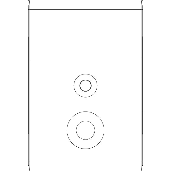 Vimar Idea Interchangeable 1-Module Button, Thermoplastic, Matt — Quality Boat Parts