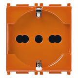 Vimar Plana 2P+E Universal Socket Outlet, 16A, 250V, IP20, Flush Mount — Quality Boat Parts