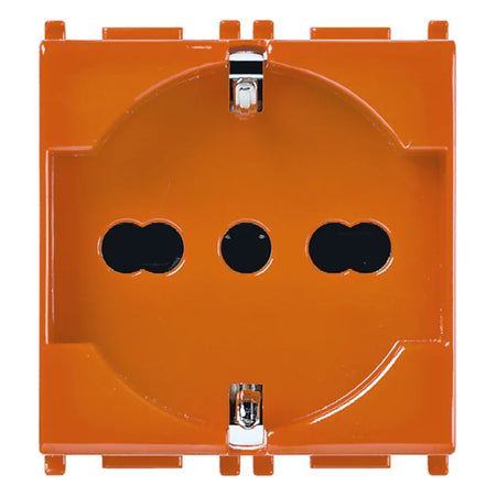 Vimar Plana 2P+E Universal Socket Outlet, 16A, 250V, IP20, Flush Mount — Quality Boat Parts