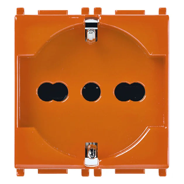 Vimar Plana 2P+E Universal Socket Outlet, 16A, 250V, IP20, Flush Mount — Quality Boat Parts
