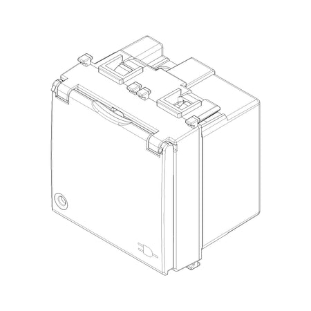 Vimar Plana 2P+E Universal Socket Outlet, 16A, 250V, IP20, Flush Mount — Quality Boat Parts