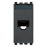 Vimar EIKON RJ45 Netsafe Outlet, T568A/B, Insulation-Piercing Terminals — Quality Boat Parts