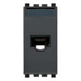 Vimar EIKON RJ45 Netsafe Outlet, T568A/B, Insulation-Piercing Terminals — Quality Boat Parts