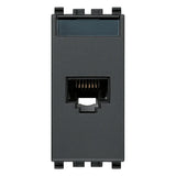 Vimar EIKON RJ45 Netsafe Outlet, T568A/B, Insulation-Piercing Terminals — Quality Boat Parts