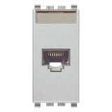 Vimar EIKON RJ45 Netsafe Outlet, T568A/B, Insulation-Piercing Terminals — Quality Boat Parts
