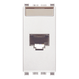 Vimar EIKON RJ45 Netsafe Outlet, T568A/B, Insulation-Piercing Terminals — Quality Boat Parts
