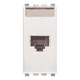 Vimar EIKON RJ45 Netsafe Outlet, T568A/B, Insulation-Piercing Terminals — Quality Boat Parts