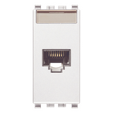 Vimar EIKON RJ45 Netsafe Outlet, T568A/B, Insulation-Piercing Terminals — Quality Boat Parts