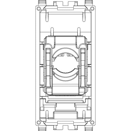 Vimar EIKON RJ45 Netsafe Outlet, T568A/B, Insulation-Piercing Terminals — Quality Boat Parts