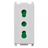 Vimar Plana 2P+E P17/11 Socket Outlet, 16A, 250V, IP20, Flush Mount — Quality Boat Parts