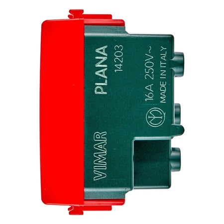 Vimar Plana 2P+E P17/11 Socket Outlet, 16A, 250V, IP20, Flush Mount — Quality Boat Parts