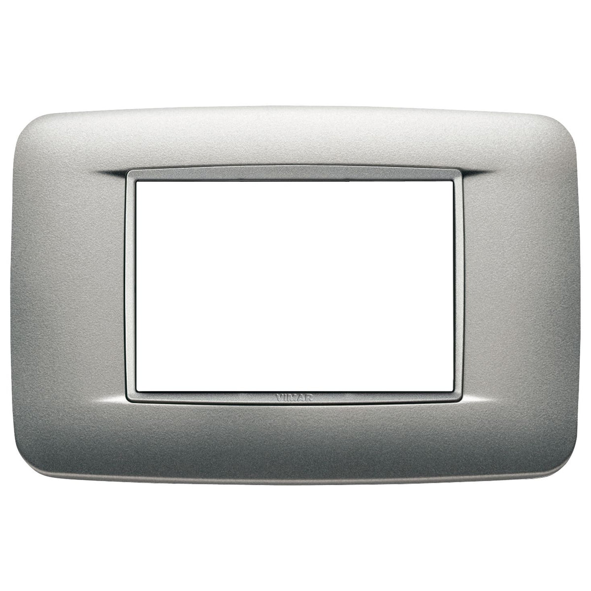 Vimar Eikon 3-Module Round Cover Plate, 120 x 80 mm, For 21613 Frame — Quality Boat Parts