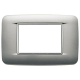 Vimar Eikon 3-Module Round Cover Plate, 120 x 80 mm, For 21613 Frame — Quality Boat Parts