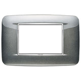 Vimar Eikon 3-Module Round Cover Plate, 120 x 80 mm, For 21613 Frame — Quality Boat Parts