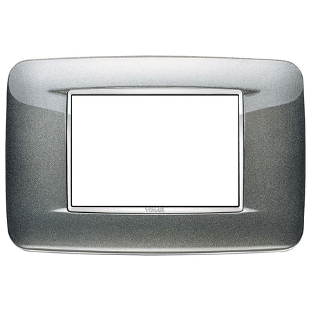 Vimar Eikon 3-Module Round Cover Plate, 120 x 80 mm, For 21613 Frame — Quality Boat Parts