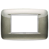 Vimar Eikon 3-Module Round Cover Plate, 120 x 80 mm, For 21613 Frame — Quality Boat Parts