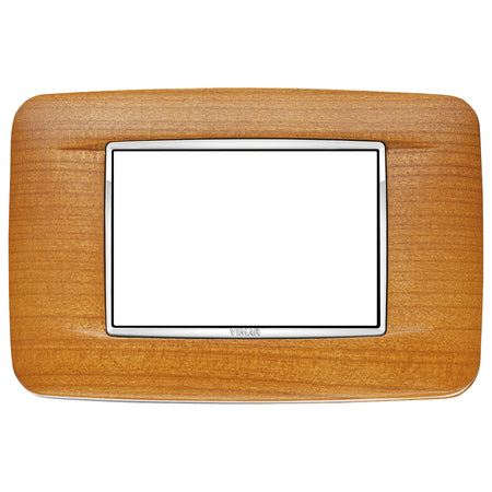 Vimar Eikon 3-Module Round Cover Plate, 120 x 80 mm, For 21613 Frame — Quality Boat Parts