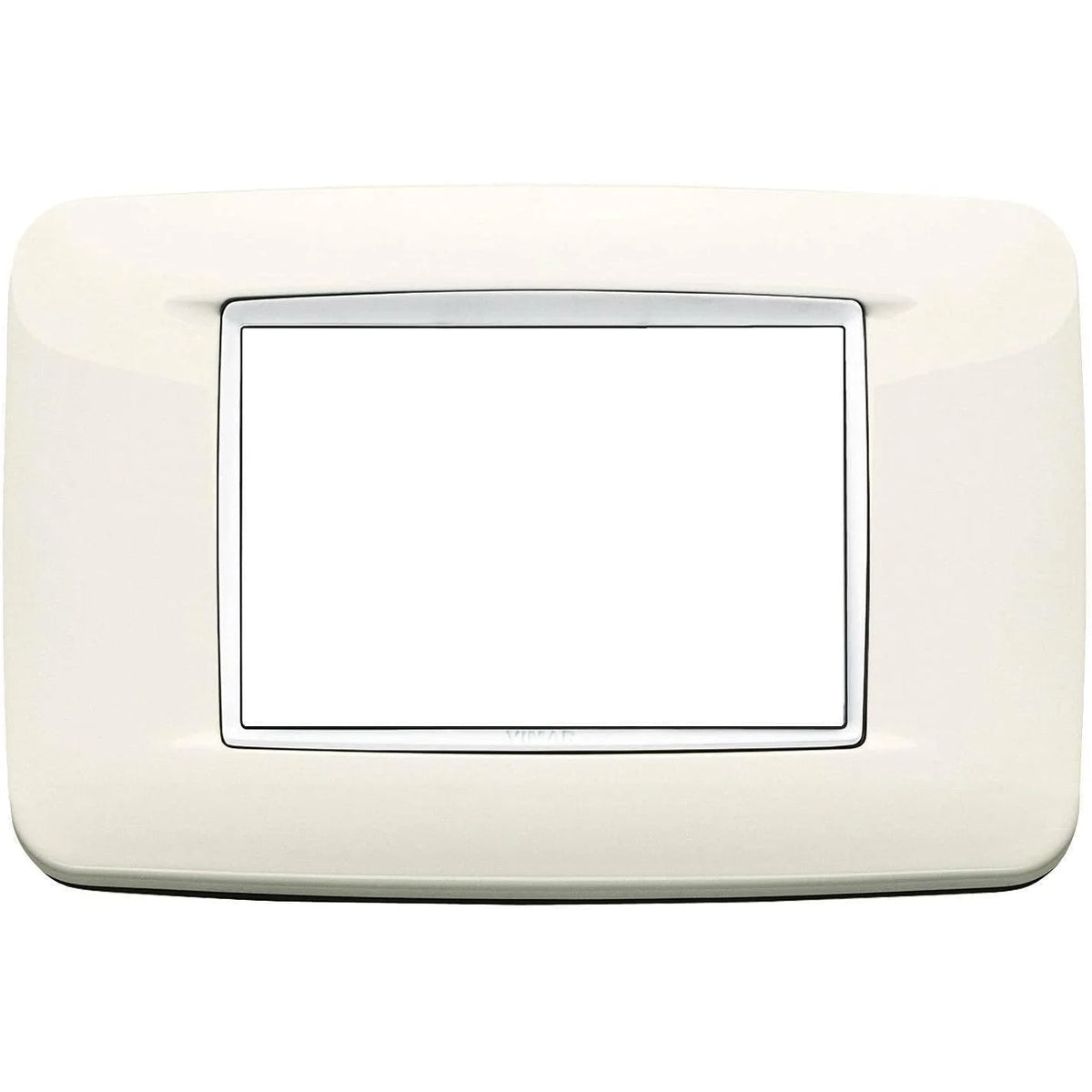 Vimar Eikon 3-Module Round Cover Plate, 120 x 80 mm, For 21613 Frame — Quality Boat Parts