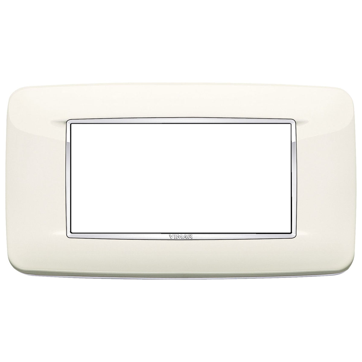Vimar Eikon 4-Module Round Cover Plate — Quality Boat Parts