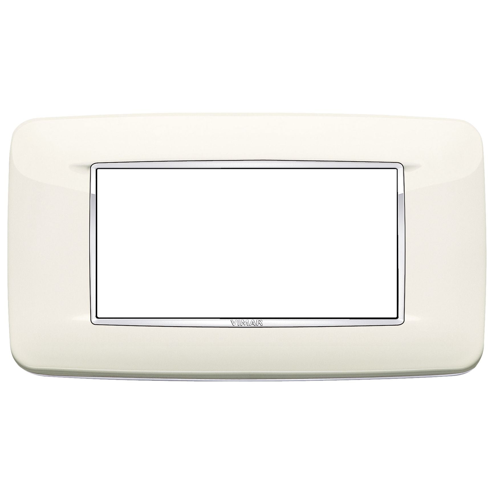 Vimar Eikon 4-Module Round Cover Plate — Quality Boat Parts