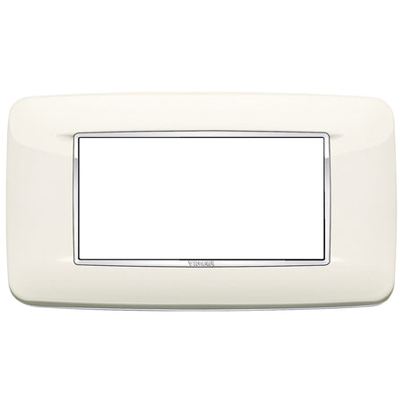 Vimar Eikon 4-Module Round Cover Plate — Quality Boat Parts