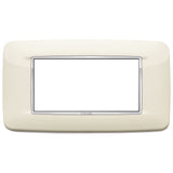 Vimar Eikon 4-Module Round Cover Plate — Quality Boat Parts
