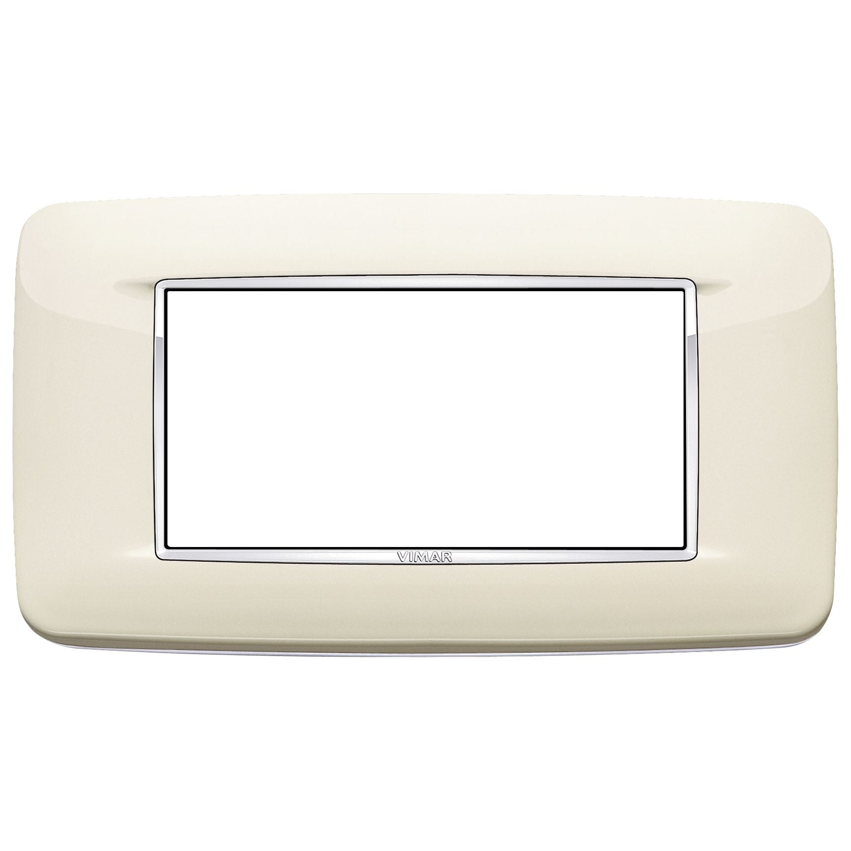Vimar Eikon 4-Module Round Cover Plate — Quality Boat Parts