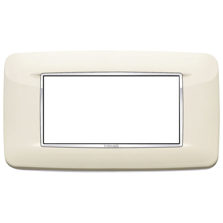 Vimar Eikon 4-Module Round Cover Plate — Quality Boat Parts