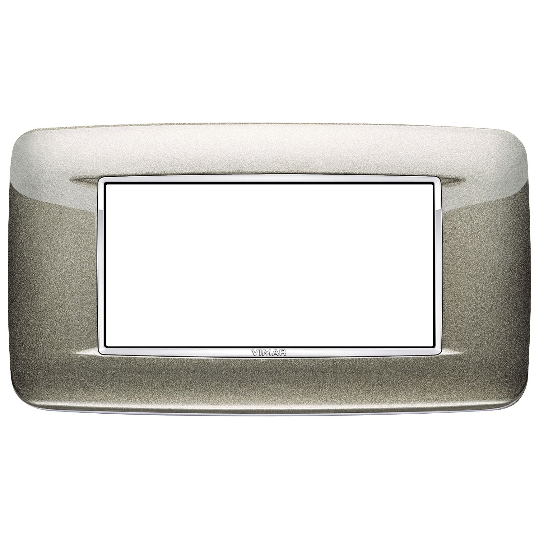 Vimar Eikon 4-Module Round Cover Plate — Quality Boat Parts