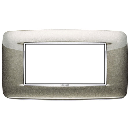 Vimar Eikon 4-Module Round Cover Plate — Quality Boat Parts